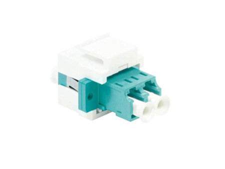 LogiLink Fiche femelle à fibres optiques, 2x LC-Duplex