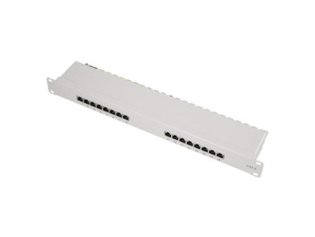 LogiLink panneau de brassage 19'cat.6 Econline, 16 ports,