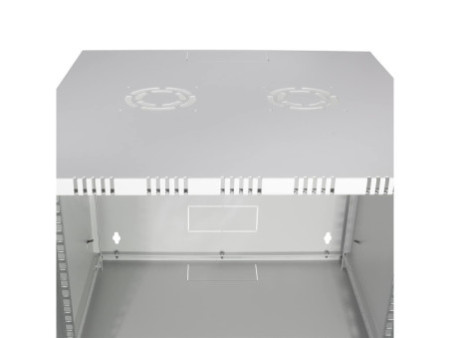 LogiLink Coffret mural 19', démonté, 6 U, gris clair