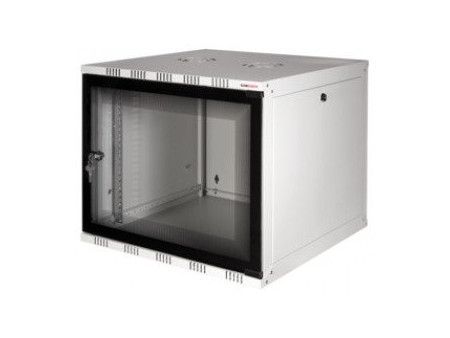 LogiLink Coffret mural 19', démonté, 6 U, gris clair