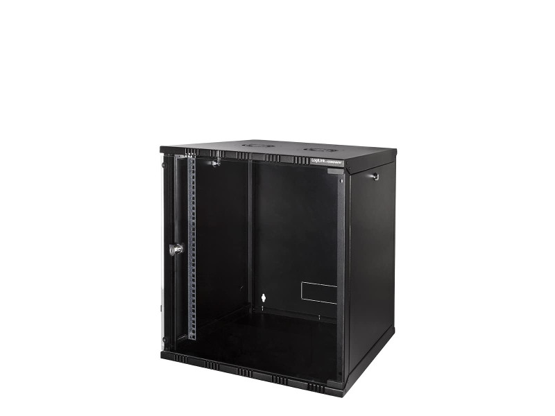 LogiLink Coffret mural 19', démonté, 12 U, noir