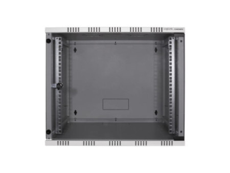 LogiLink Coffret mural 19', démonté, 12 U, gris clair
