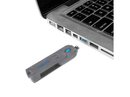 LogiLink Verrous de sécurité port USB, 1 clé / 1 verrou