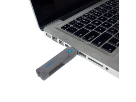 LogiLink Verrou de sécurité USB, 1 clé / 8 verrous