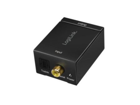 LogiLink Convertisseur audio, numérique vers analogique,