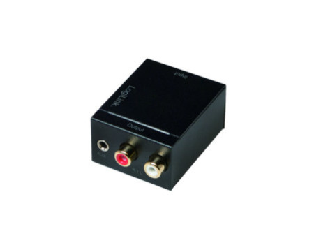 LogiLink Convertisseur audio, numérique vers analogique,
