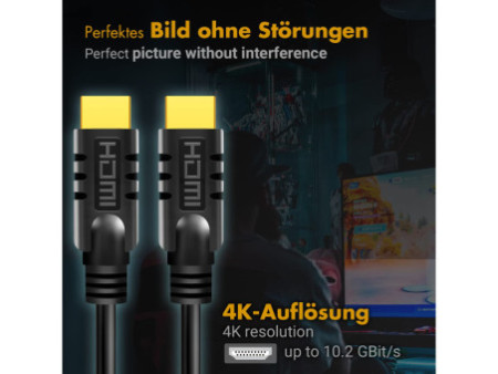 LogiLink Câble actif HDMI High Speed pour écran, 20,0 m