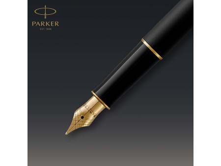 PARKER Stylo plume SONNET Noir Mat G.T.