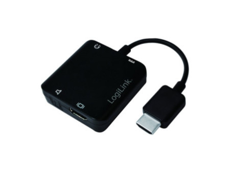 LogiLink Extracteur convertisseur audio 4K x 2K HDMI, noir