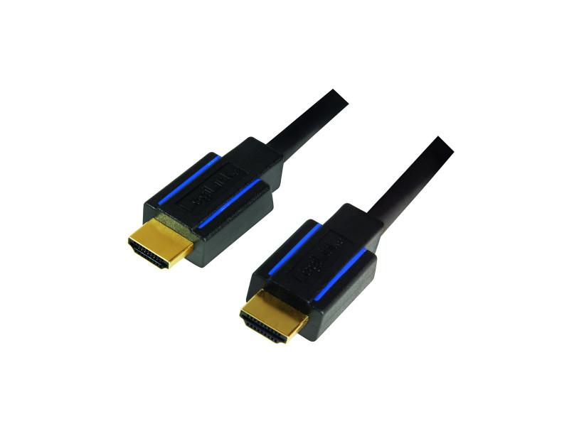 LogiLink Câble HDMI Premium pour Ultra HD, 3,0 m, noir
