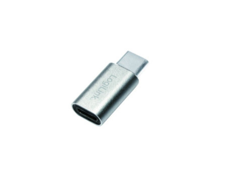 LogiLink Adaptateur USB, USB-C mâle - micro USB femelle