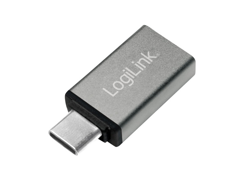 LogiLink Adaptateur USB, USB-C mâle - USB-A 3.0 femelle