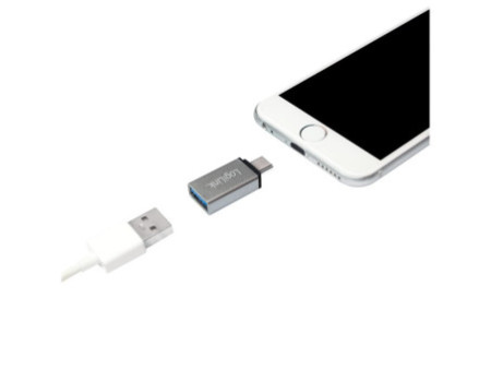 LogiLink Adaptateur USB, USB-C mâle - USB-A 3.0 femelle