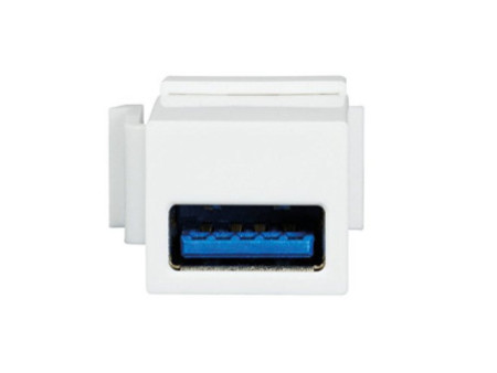 LogiLink Module Keystone USB 3.0, blanc