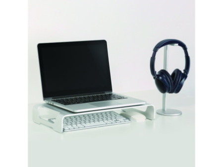 LogiLink Support pour moniteur, en aluminium, argent