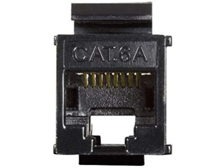 LogiLink Connecteur Keystone, Cat.6A, classe EA, non blindé