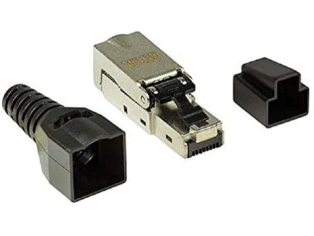 LogiLink Connecteur RJ45 cat.6A, T568A, blindé