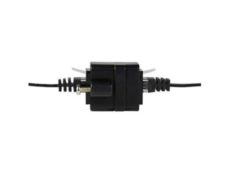 LogiLink Connecteur de câbles Patch à bride, Cat.5, noir