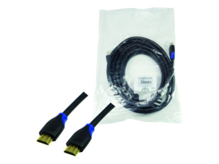 LogiLink Câble HDMI High Speed, fiche mâle HDMI - mâle, 5 m