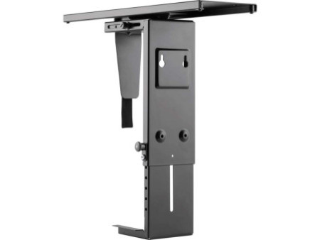 LogiLink Support CPU, métal, pivotant & coulissant, noir