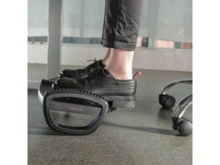 LogiLink Repose-pieds, compact, noir