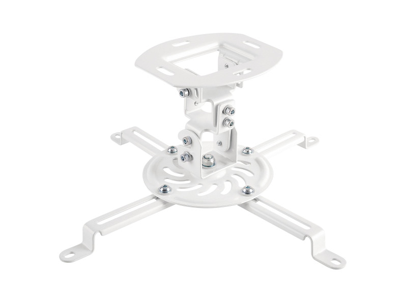 LogiLink Support de plafond pour vidéoprojecteur, blanc