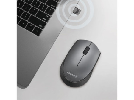 LogiLink Souris optique USB-C, sans fil, noir