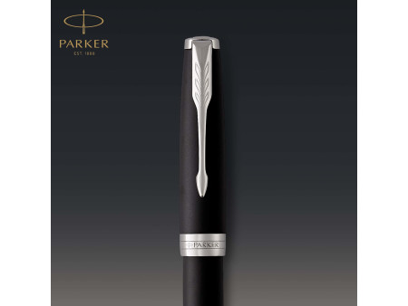 PARKER Stylo roller SONNET Noir Mat C.T.