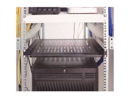 LogiLink Etagère 19', 1 U, montage fixe, (P)350 mm,