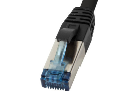 LogiLink Câble Patch, Cat.6A, S/FTP, 40 m, noir, PUR
