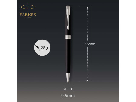 PARKER Stylo à bille SONNET Noir Mat C.T.