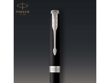 PARKER Stylo à bille SONNET Noir Mat C.T.