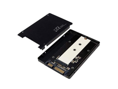 LogiLink Adaptateur M.2 SSD vers 2,5' SATA, noir