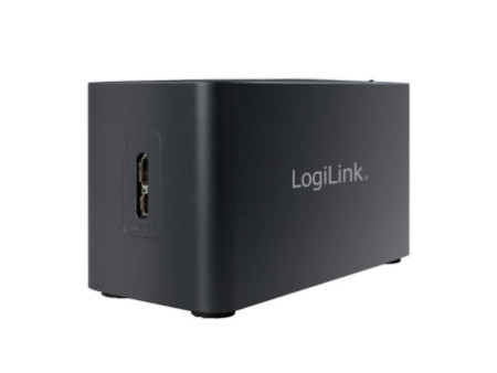 LogiLink Hub USB 3.0 avec lecteur de carte All-in-One, noir