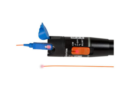 LogiLink Testeur de continuité FO (Fiber Checker), noir