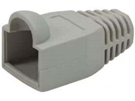 LogiLink Manchon de protection pour connecteur RJ45, gris