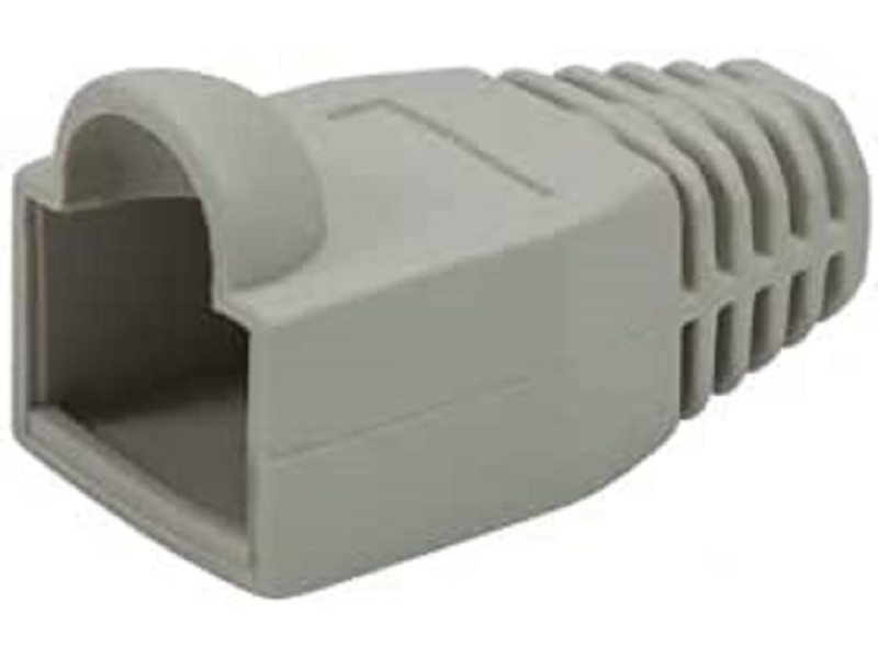 LogiLink Manchon de protection pour connecteur RJ45, gris