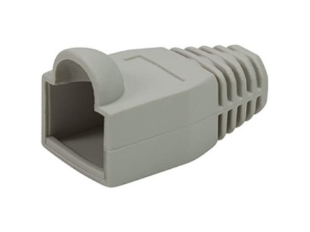 LogiLink Manchon de protection pour connecteur RJ45, gris