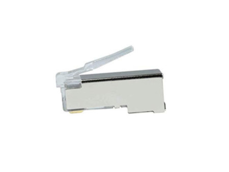 LogiLink Connecteur modulaire RJ45 Cat.6A, blindé, argent