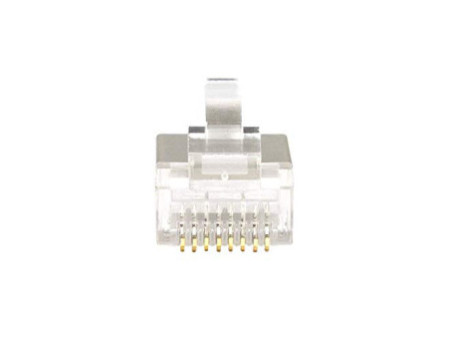 LogiLink Connecteur modulaire RJ45 Cat.6A, blindé, argent