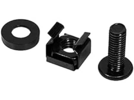 LogiLink Jeu de vis M6 pour composants 19', 50 pièces