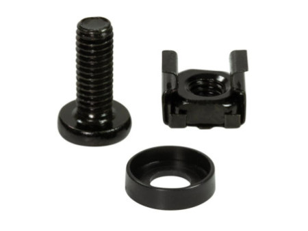 LogiLink Jeu de vis M6 pour composants 19', 50 pièces