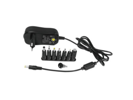 LogiLink Bloc d'alimentation universel, 24 Watt / 3-12 Volt
