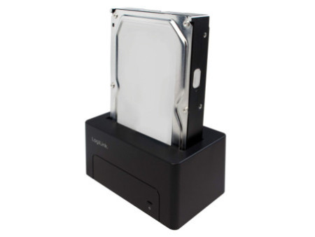 LogiLink Docking Station USB 3.1 pour disque dur, 2,5'/3,5'