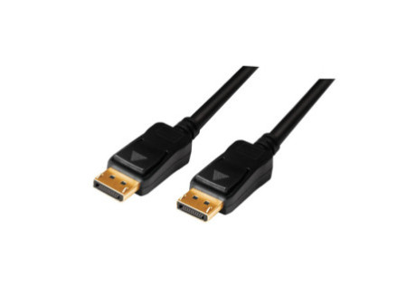 LogiLink Câble de connexion actif DisplayPort, noir, 15 m