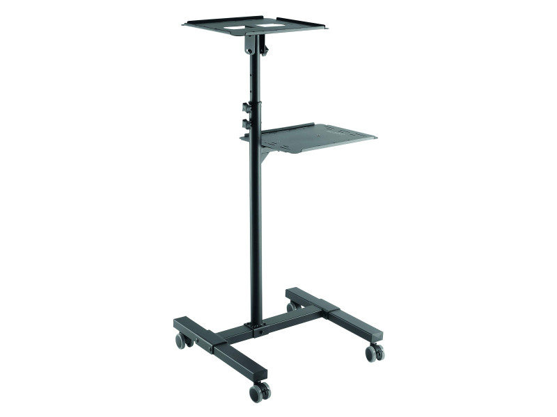 LogiLink Chariot de projection multimédia acier, 2 niveaux