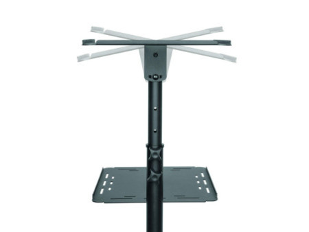 LogiLink Chariot de projection multimédia acier, 2 niveaux