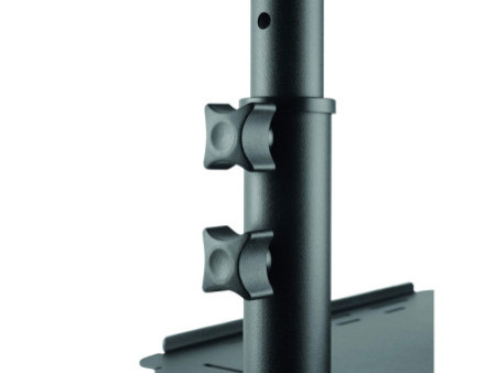 LogiLink Chariot de projection multimédia acier, 2 niveaux