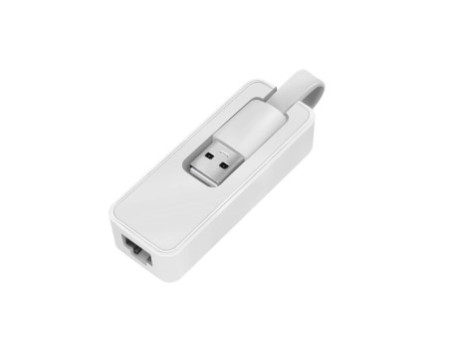 LogiLink Adaptateur USB 2.0 vers RJ45 Fast Ethernet, blanc