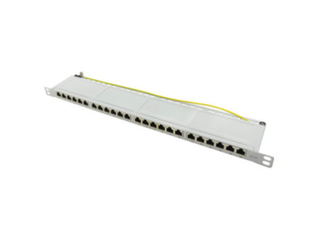 LogiLink Panneau de brassage 19' Cat.6A, 24 ports, 0,5 U